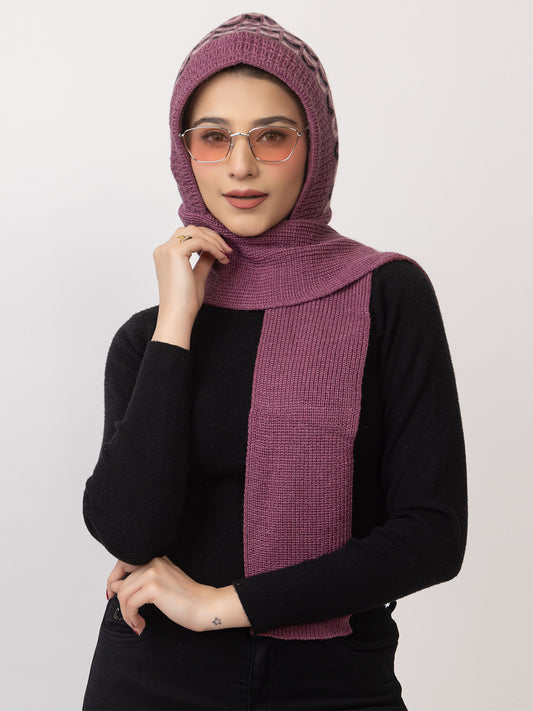 Onion flower muffler cap