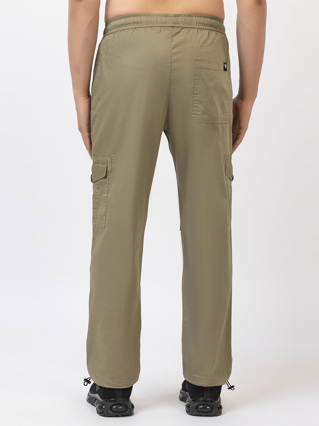 Men's Straight Fit Cargo Pants - Beige