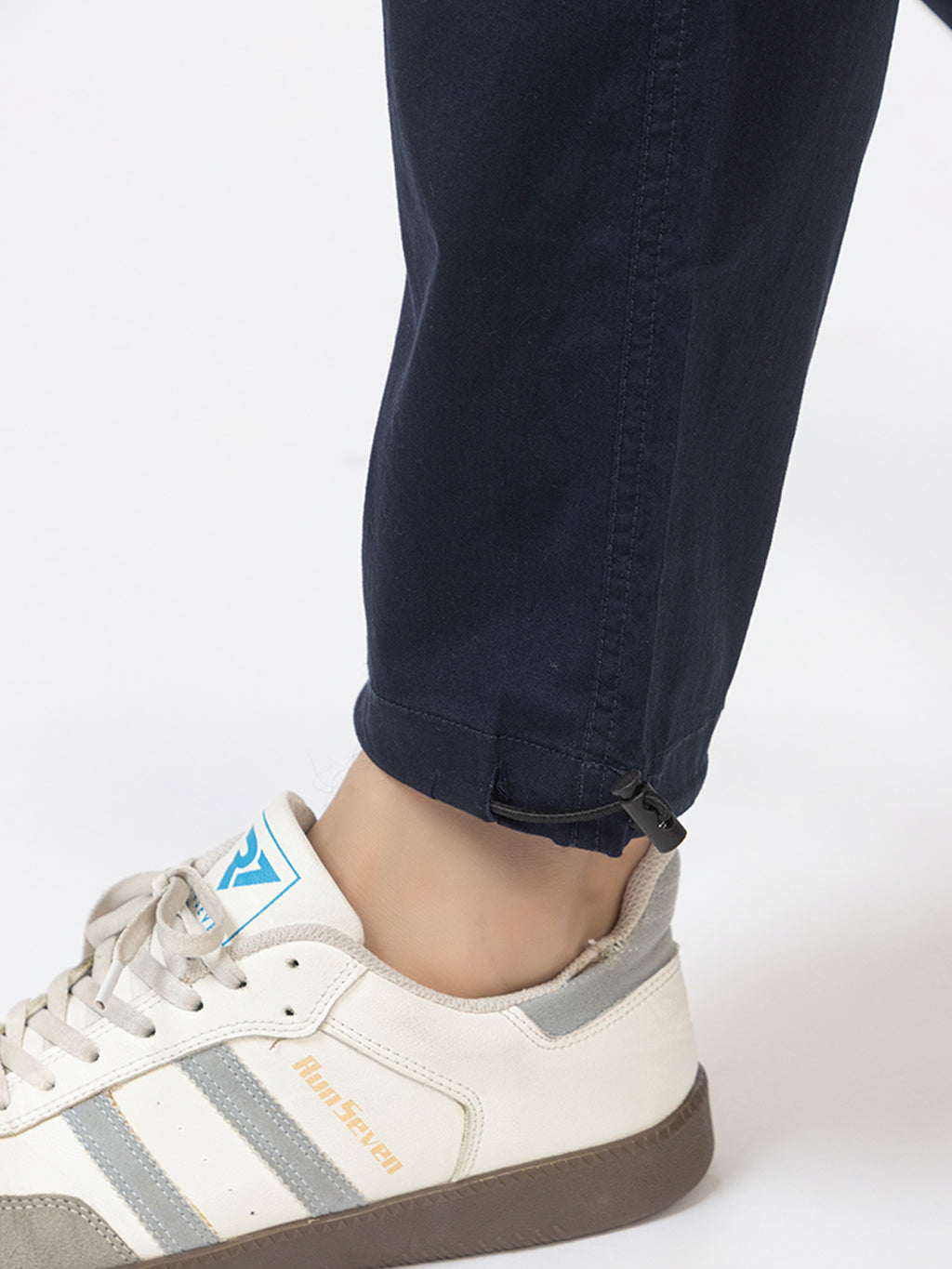 Men's Straight Fit Cargo Pants - Navy Blue