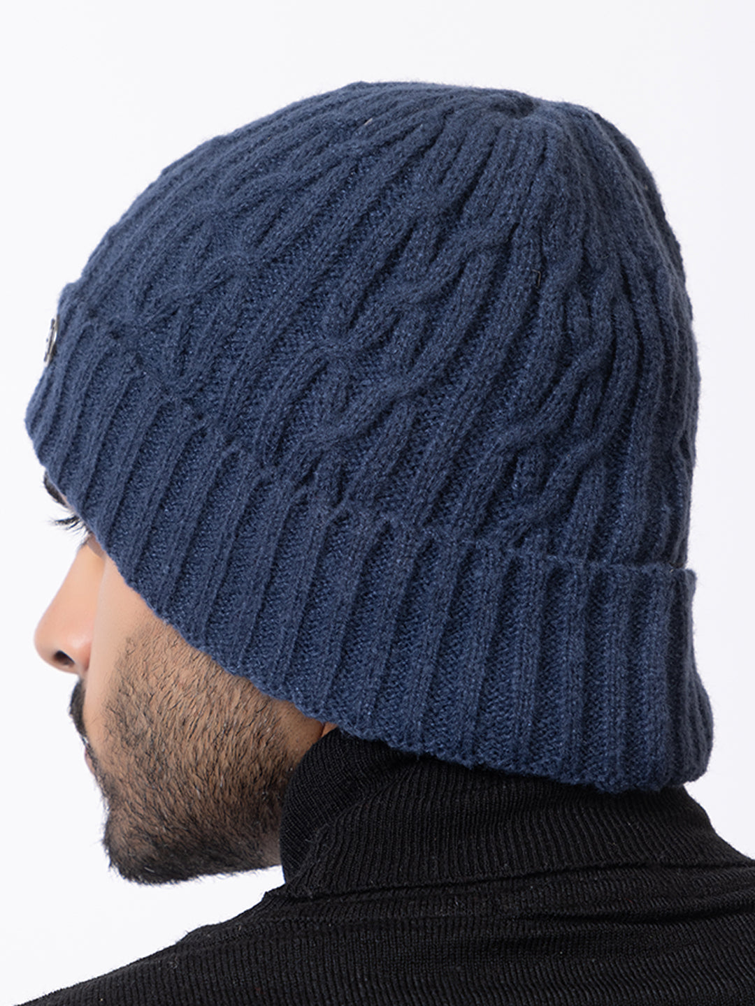 Navy twist cap