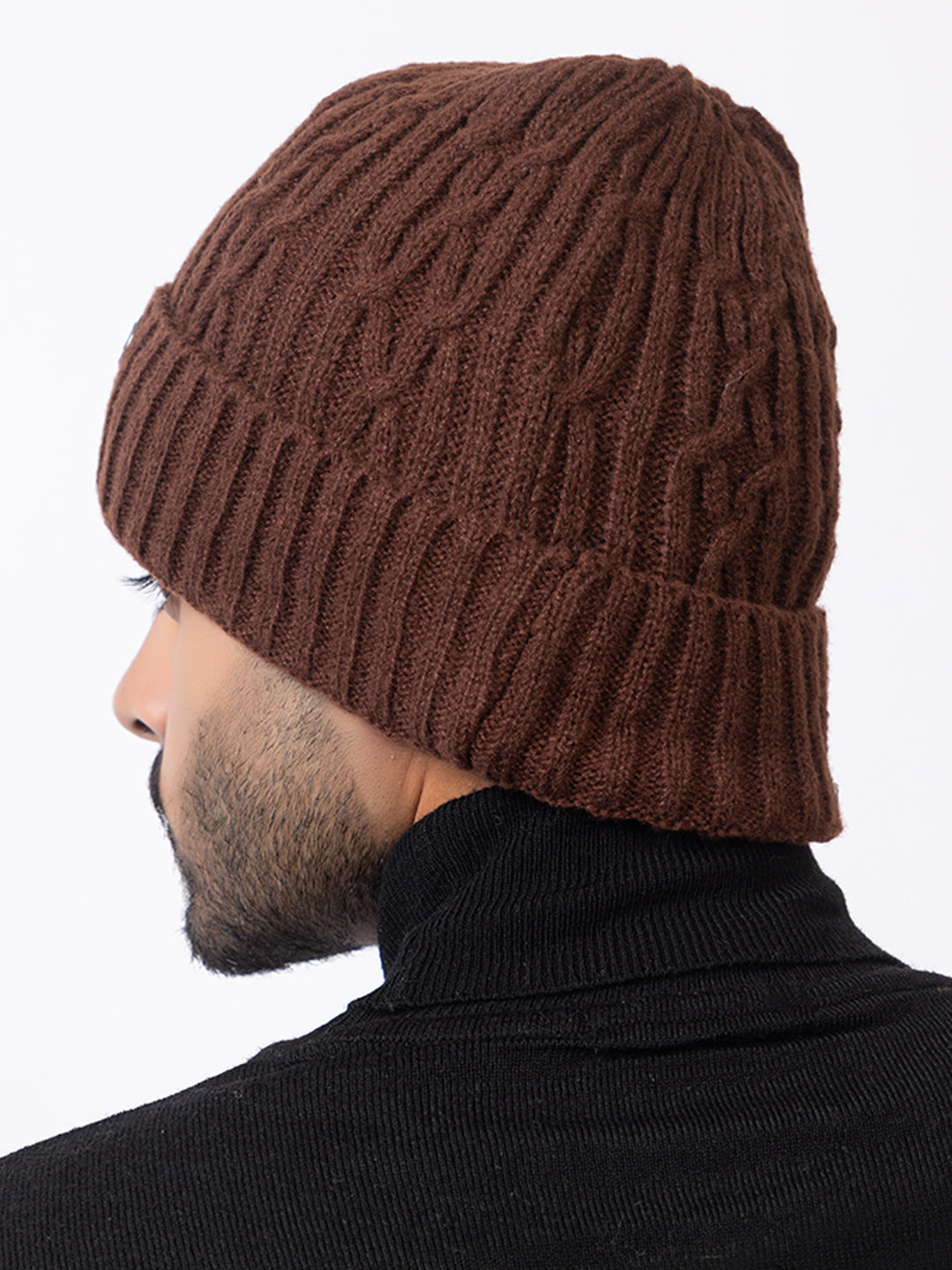 Brown twist cap