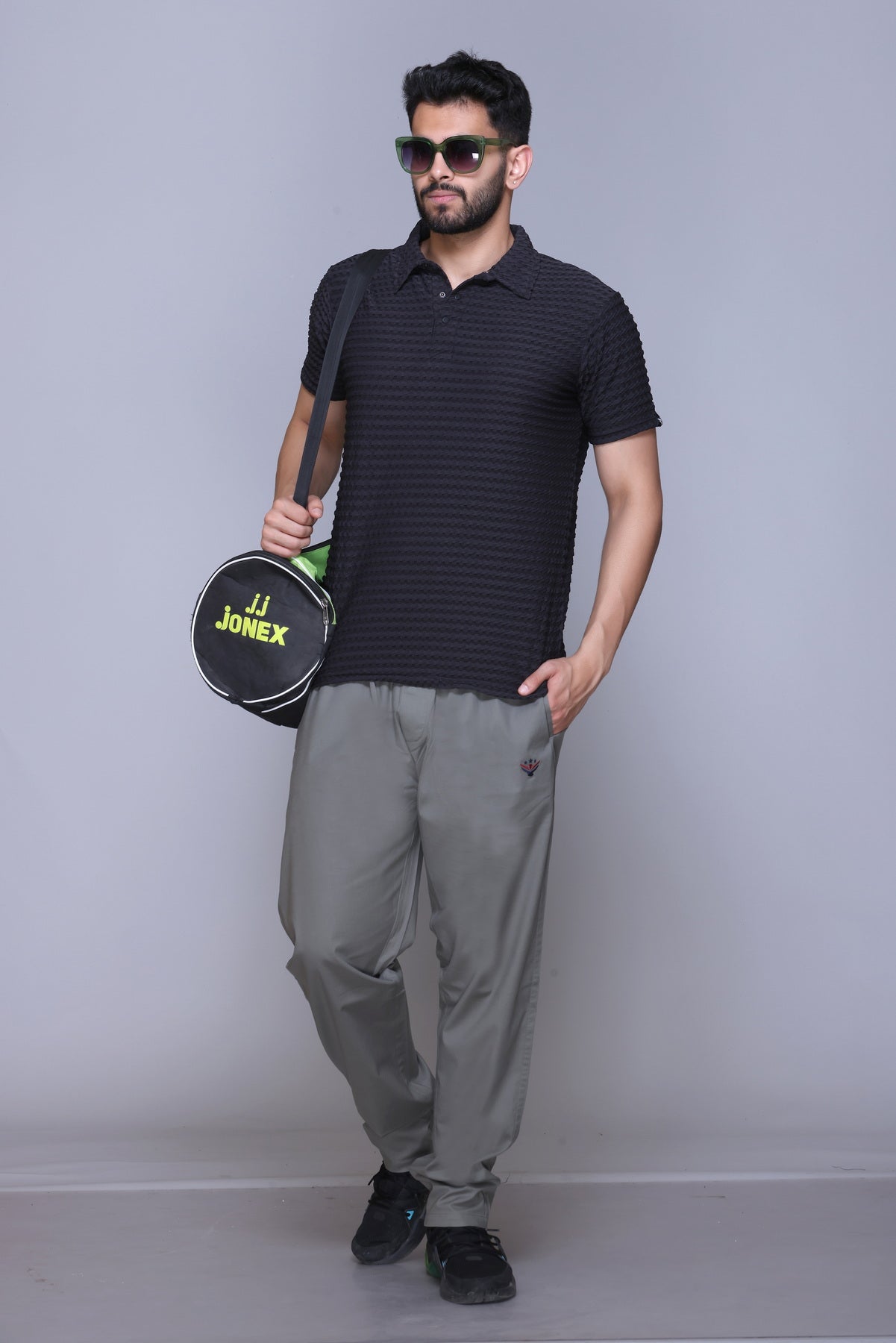 men's casual trousers, stretch trousers, regular fit trousers, Lightweight, everyday wear trousers
