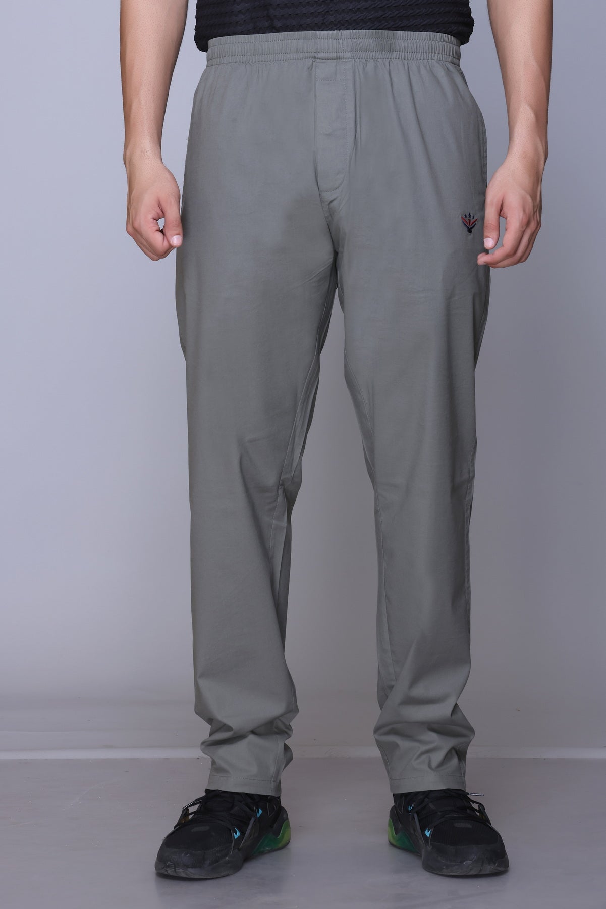 men's casual trousers, stretch trousers, regular fit trousers, Lightweight, everyday wear trousers