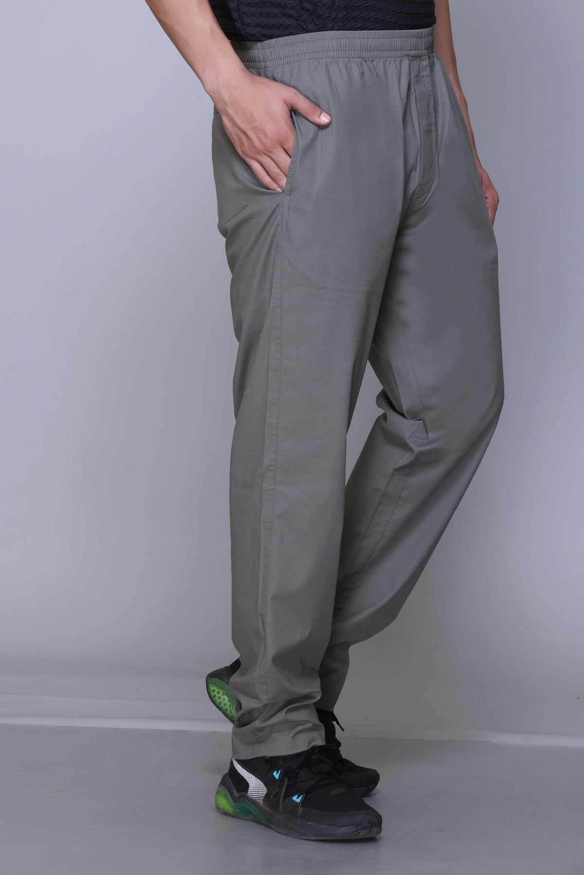 men's casual trousers, stretch trousers, regular fit trousers, Lightweight, everyday wear trousers