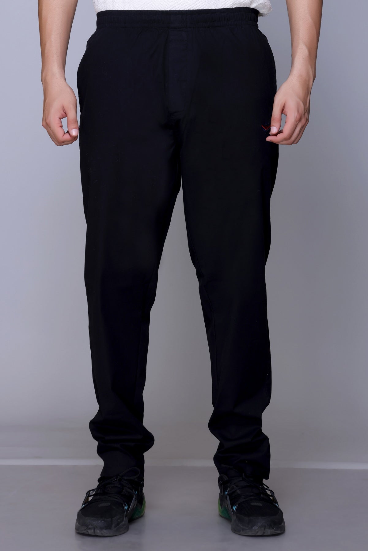 men's casual trousers, stretch trousers, regular fit trousers, Lightweight, everyday wear trousers