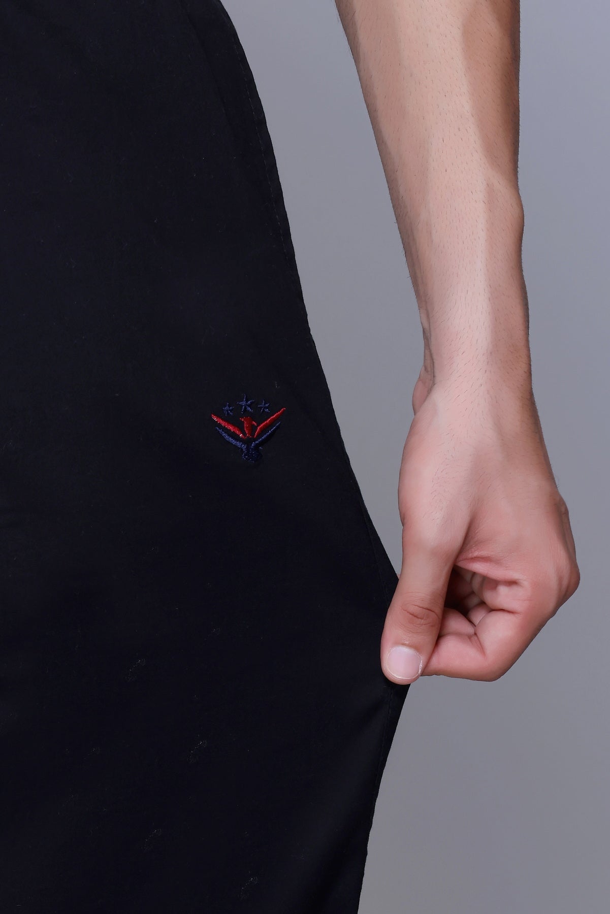 men's casual trousers, stretch trousers, regular fit trousers, Lightweight, everyday wear trousers