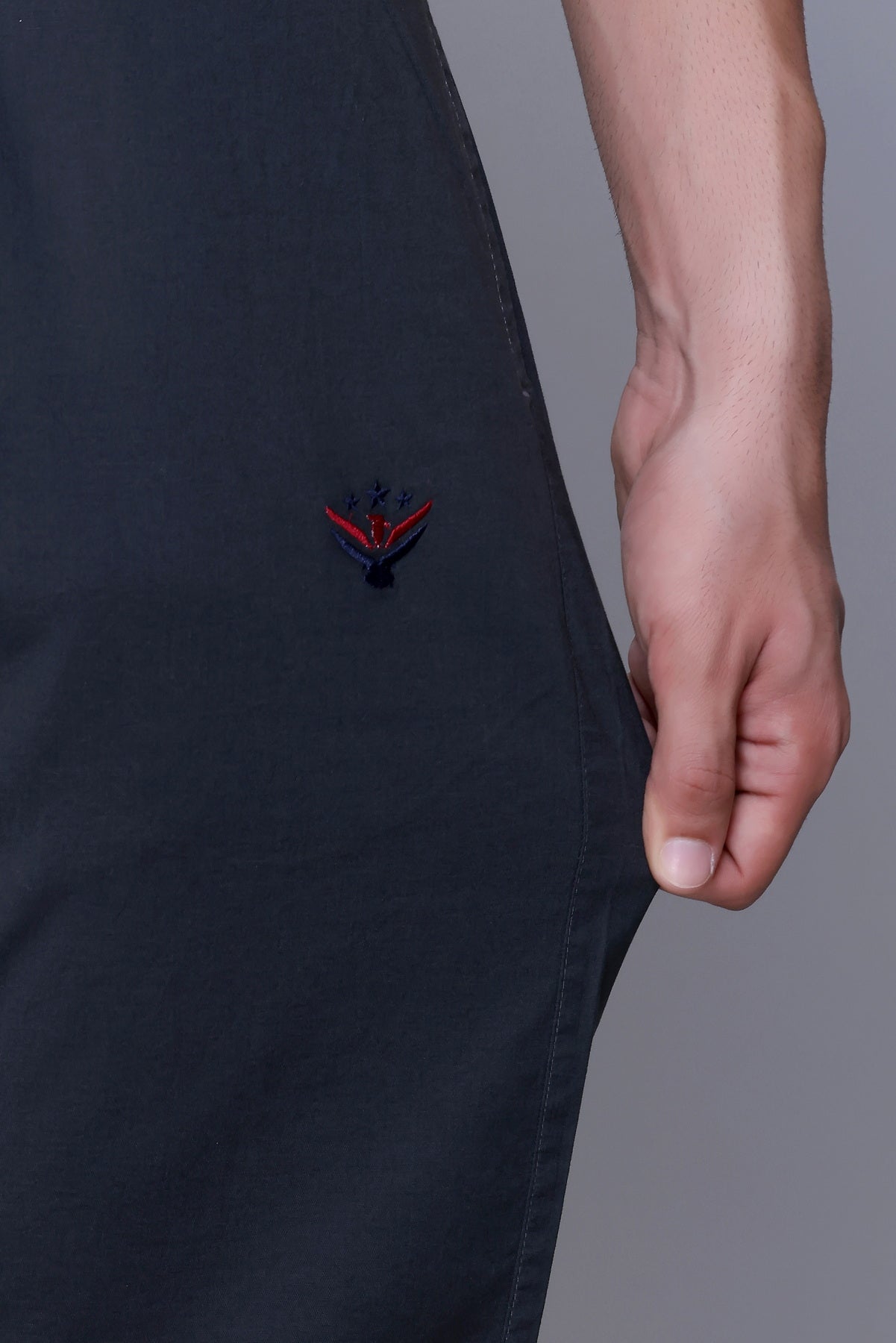 men's casual trousers, stretch trousers, regular fit trousers, Lightweight, everyday wear trousers