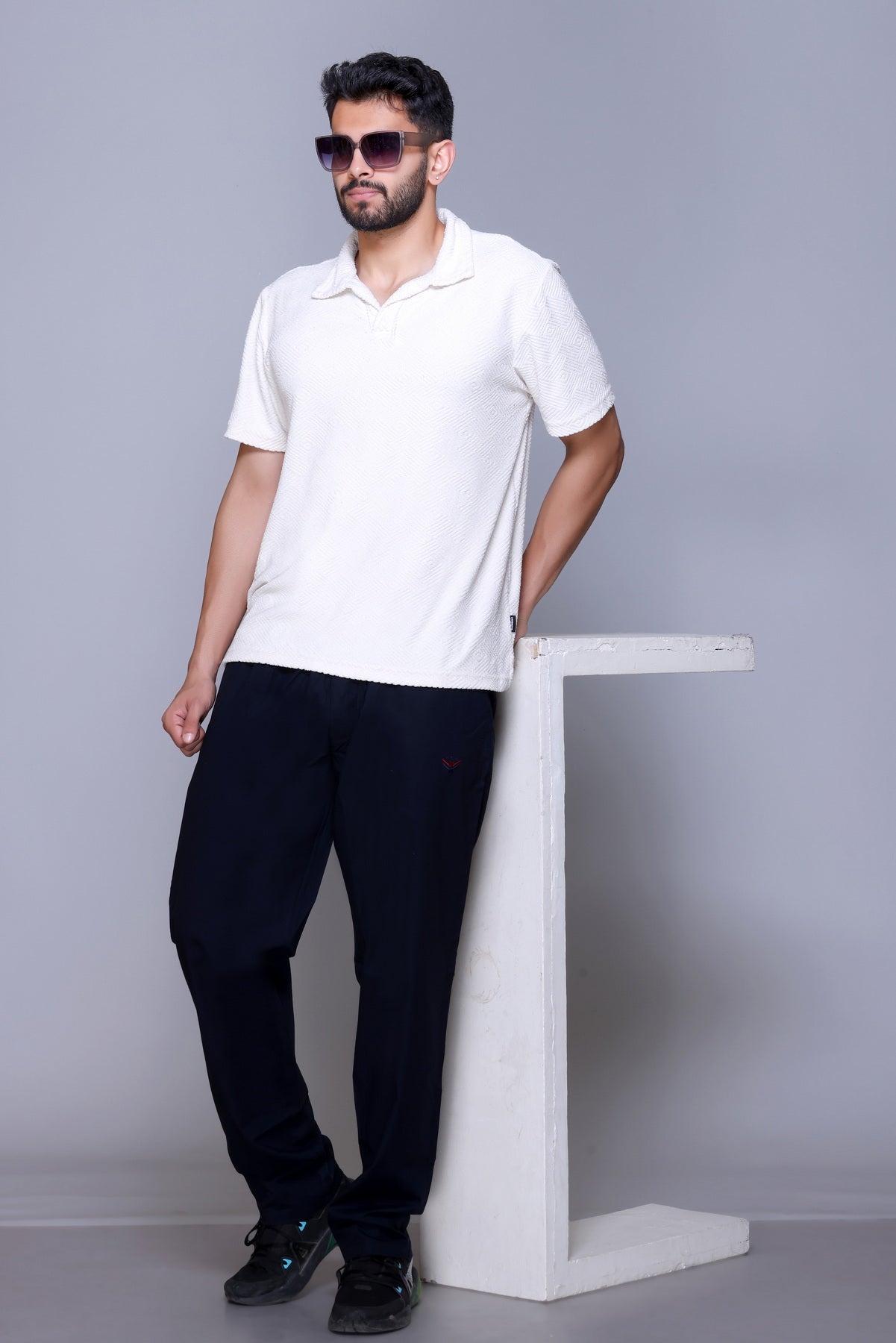 men's casual trousers, stretch trousers, regular fit trousers, Lightweight, everyday wear trousers