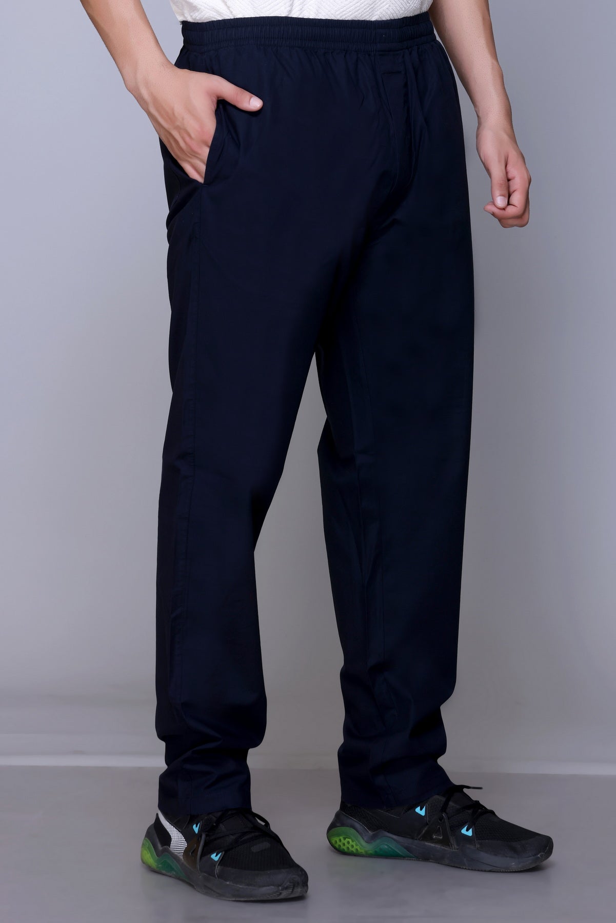 men's casual trousers, stretch trousers, regular fit trousers, Lightweight, everyday wear trousers