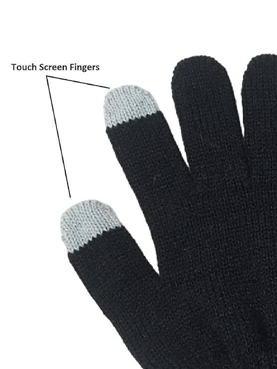 smart touch screen finger gloves