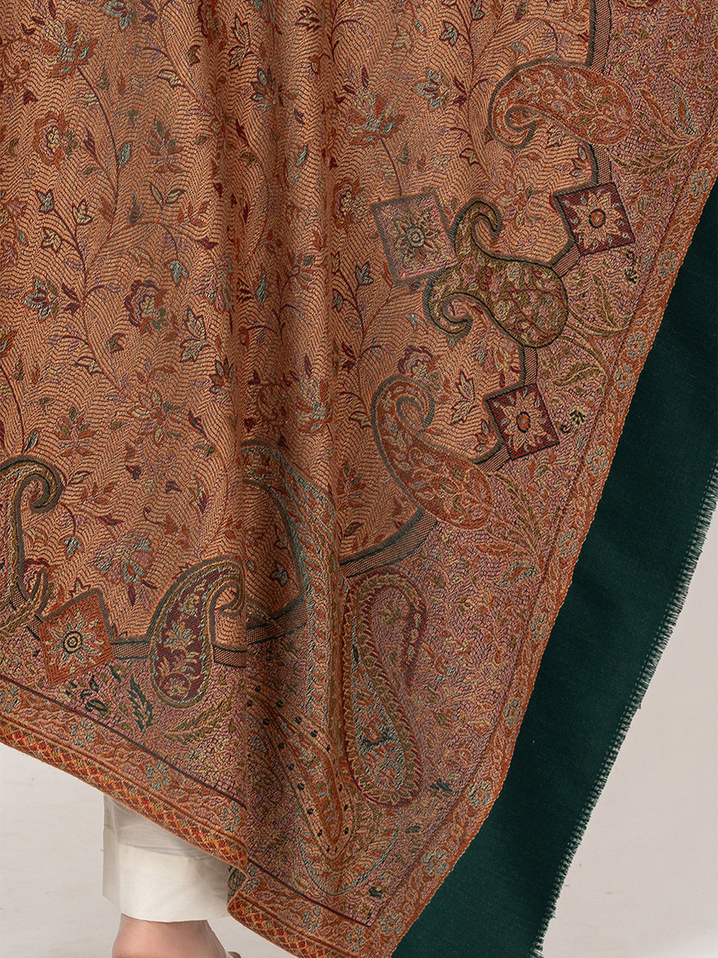 Mystic Woods Shawl - Brown