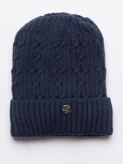 Navy twist cap