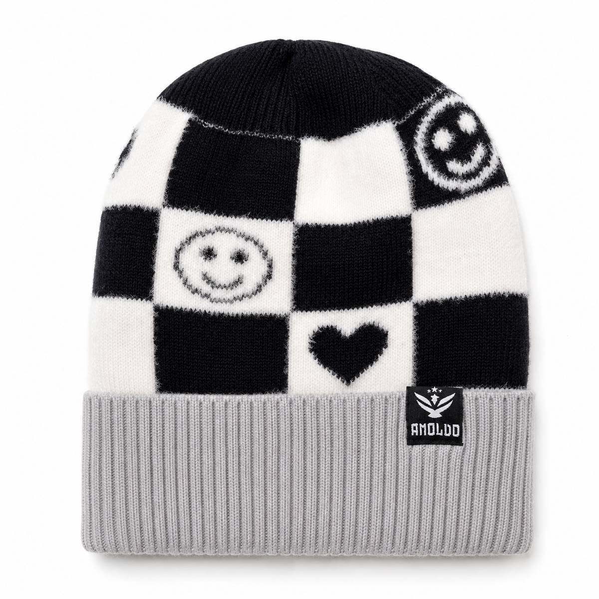 AMOLDO Kids Knitted Beanie Cap & Muffler Set | Winter Cap & Scarf