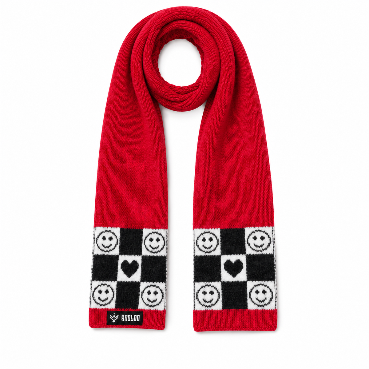 AMOLDO Kids Knitted Beanie Cap & Muffler Set | Winter Cap & Scarf