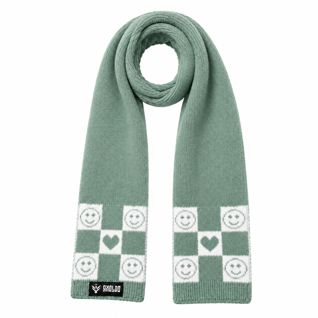AMOLDO Kids Knitted Beanie Cap & Muffler Set | Winter Cap & Scarf
