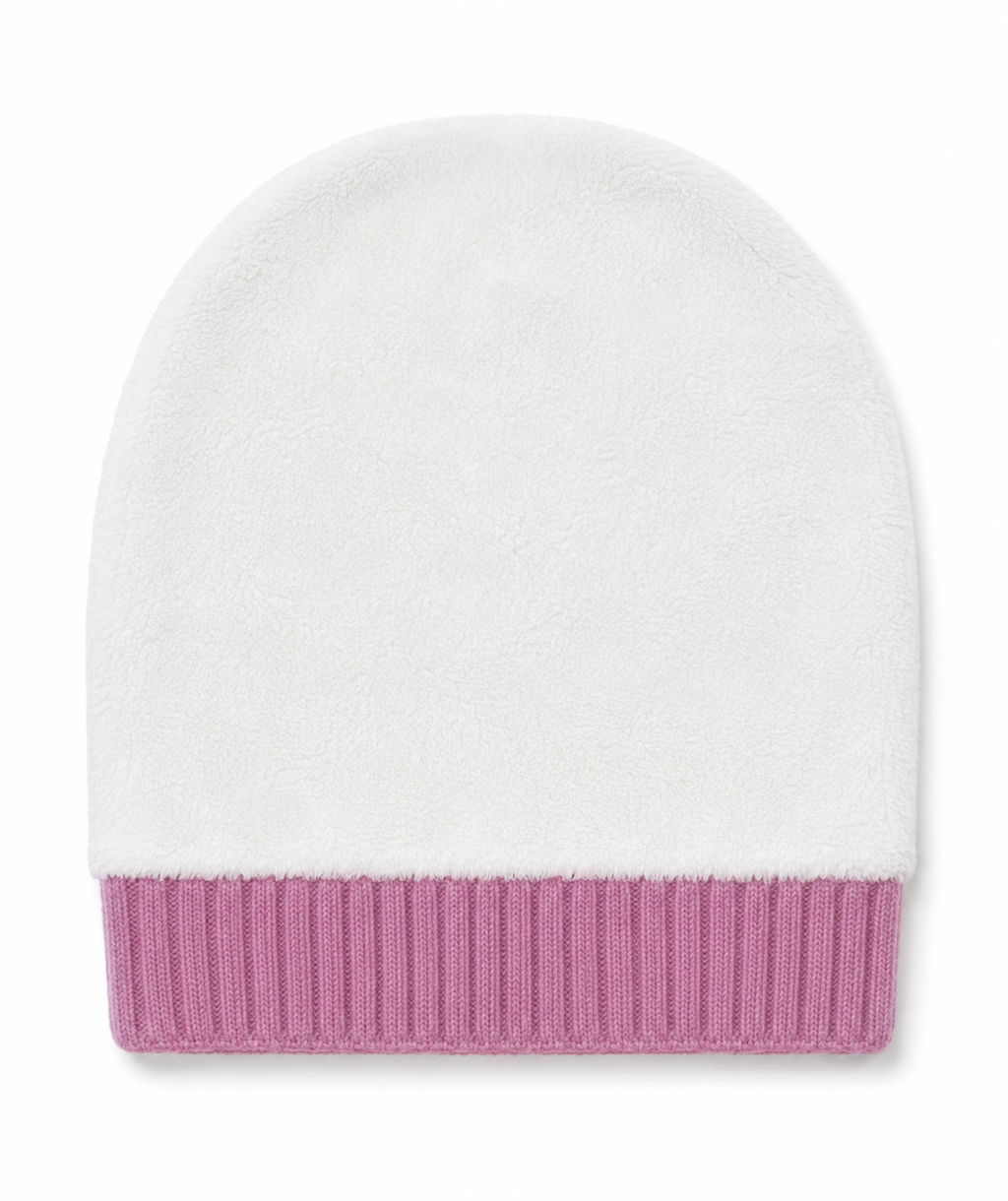 AMOLDO Kids Knitted Beanie Cap & Muffler Set | Winter Cap & Scarf
