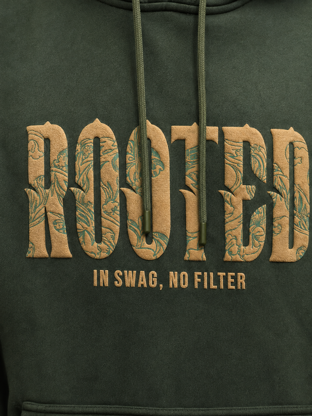 Amoldo Men’s Cotton Fleece Printed Hooded Sweatshirt/Hoodie