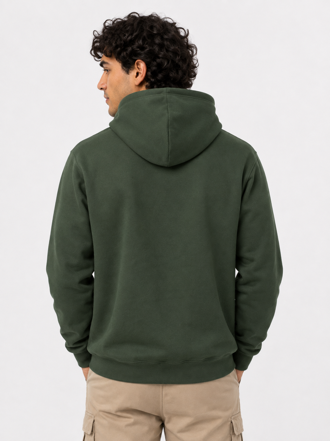 Amoldo Men’s Cotton Fleece Printed Hooded Sweatshirt/Hoodie