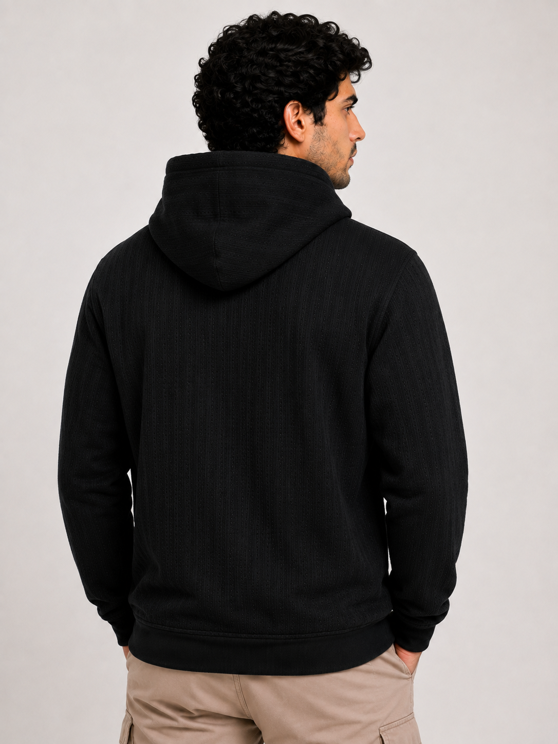 Men's Full Sleeve Hoodie with Kangaroo Pocket