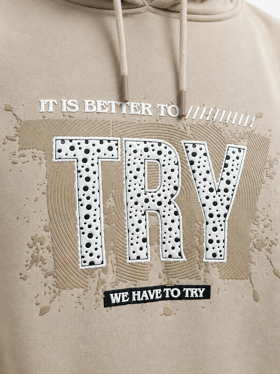 Amoldo Women's Oversized Cotton Fleece Printed Hooded Sweatshirt