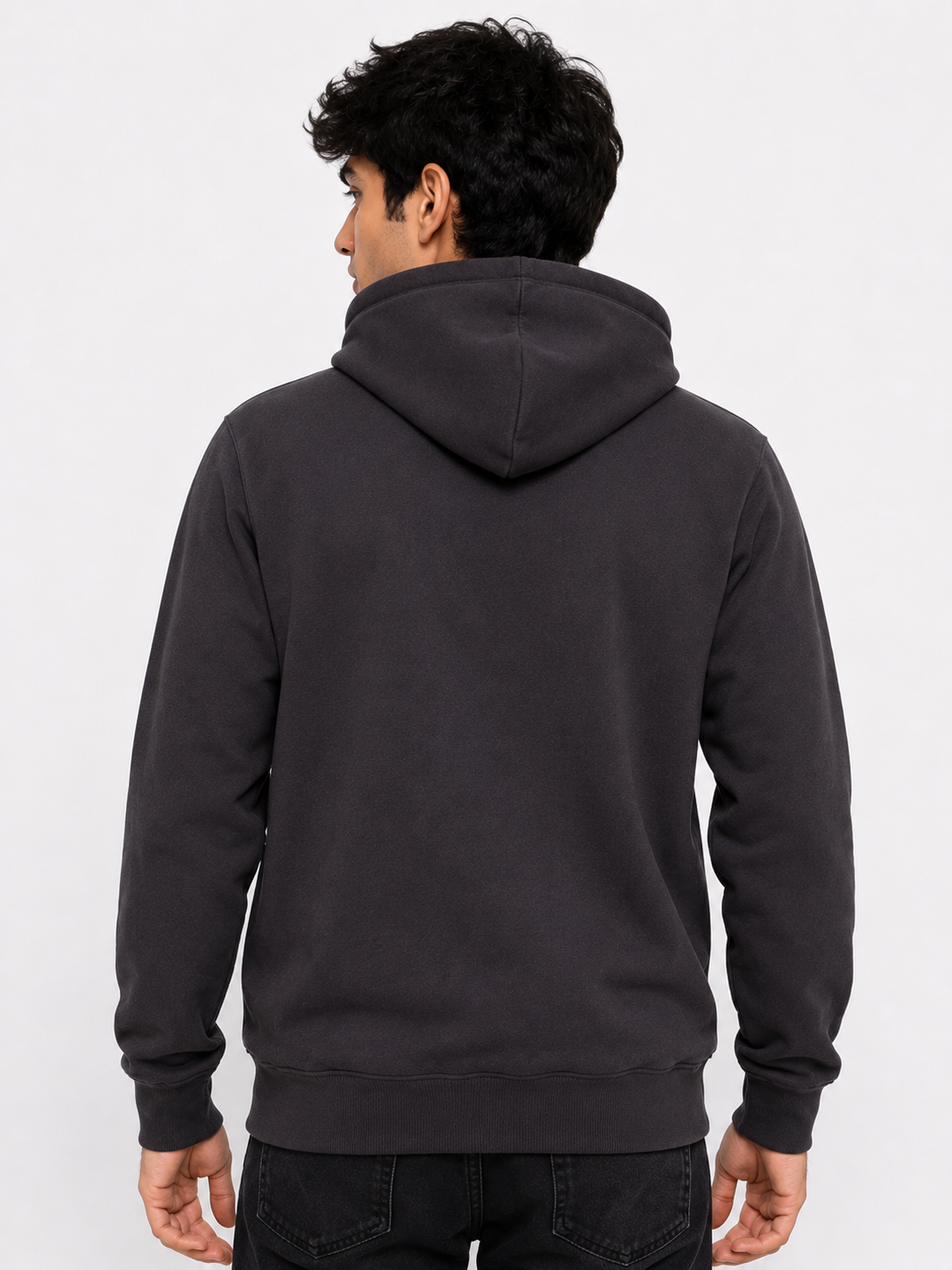 Amoldo Men’s Cotton Fleece Printed Hooded Sweatshirt/Hoodie