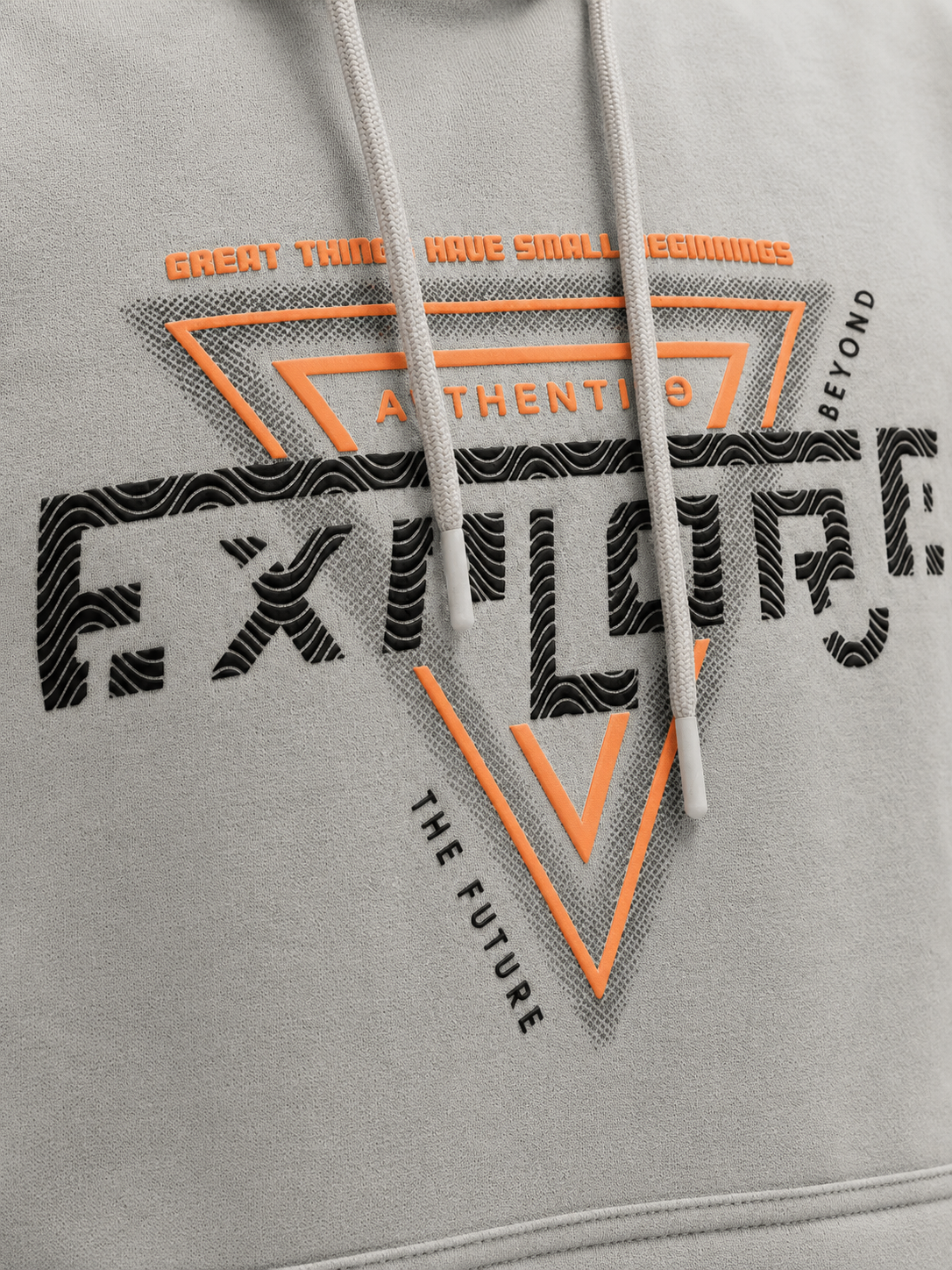 Amoldo Men’s Cotton Fleece Printed Hooded Sweatshirt/Hoodie