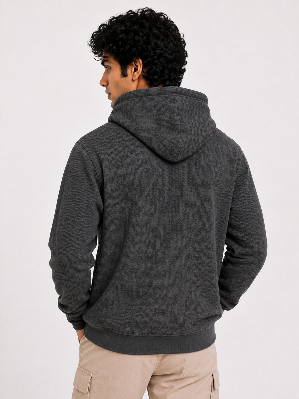 Men's Full Sleeve Hoodie with Kangaroo Pocket