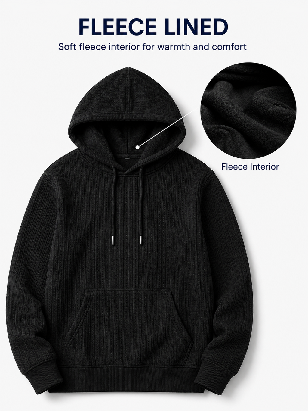 AMOLDO Women's Pullover Hoodie | Kangaroo Pocket | Full Sleeve Winter Hooded Sweatshirt