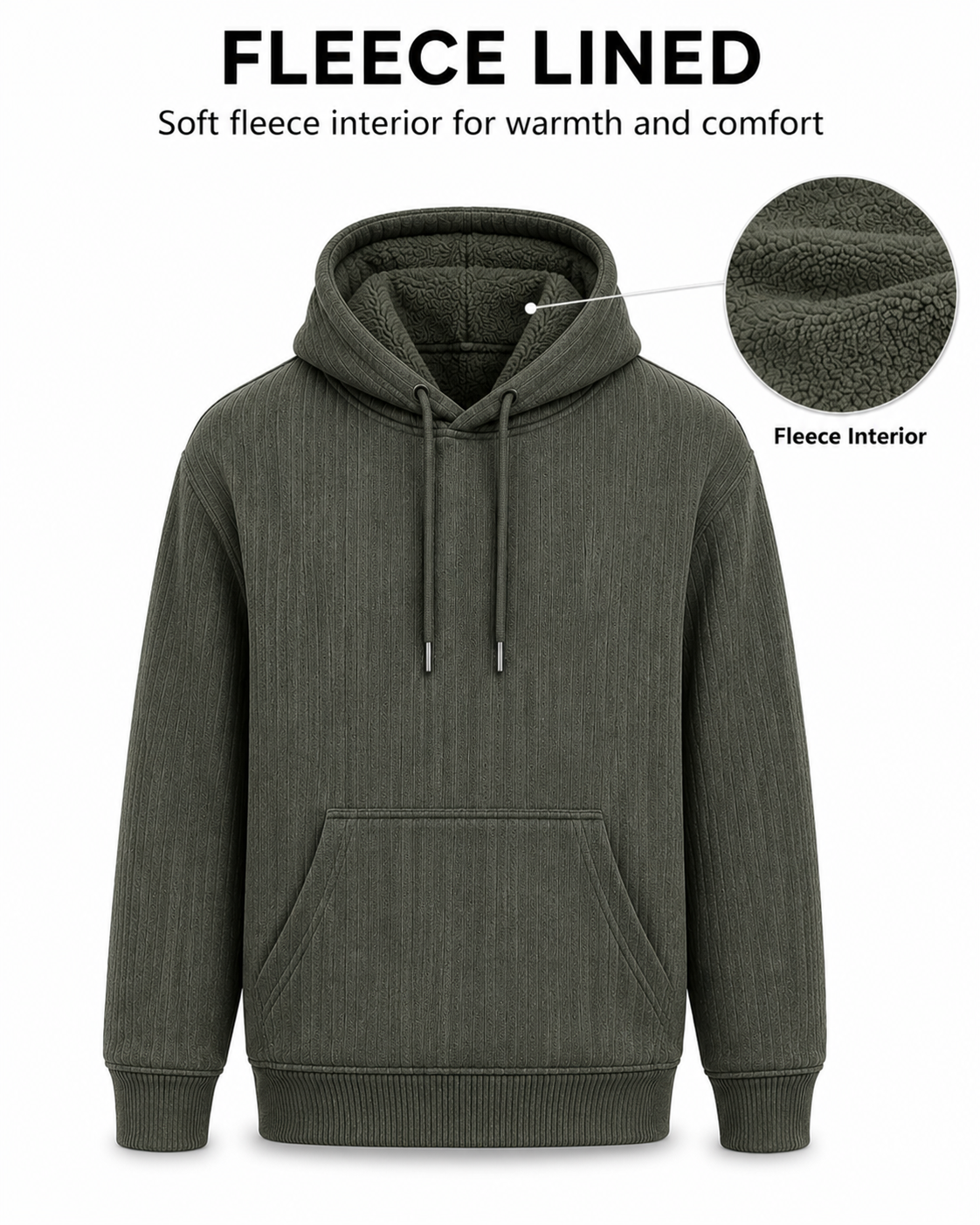 AMOLDO Women's Pullover Hoodie | Kangaroo Pocket | Full Sleeve Winter Hooded Sweatshirt