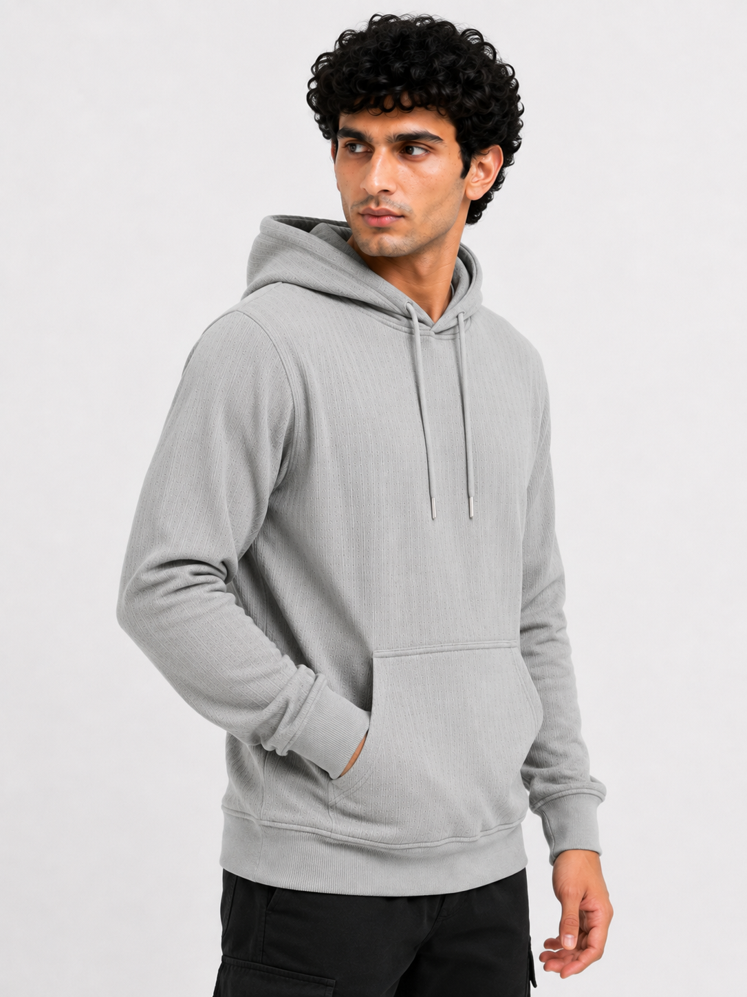 Men's Full Sleeve Hoodie with Kangaroo Pocket