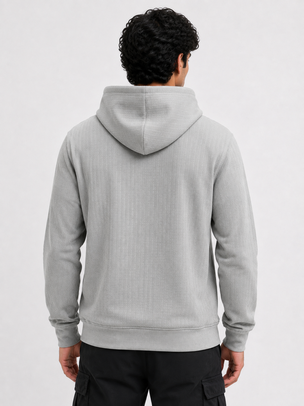 Men's Full Sleeve Hoodie with Kangaroo Pocket