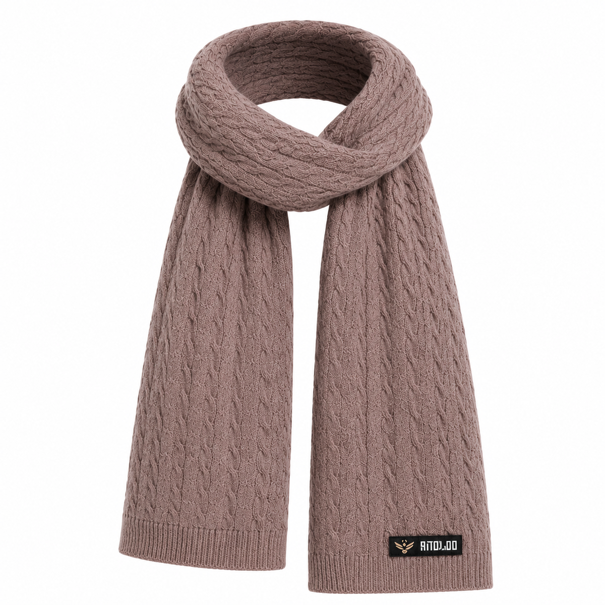 AMOLDO Unisex Woolen Beanie Cap & Muffler Winter Set
