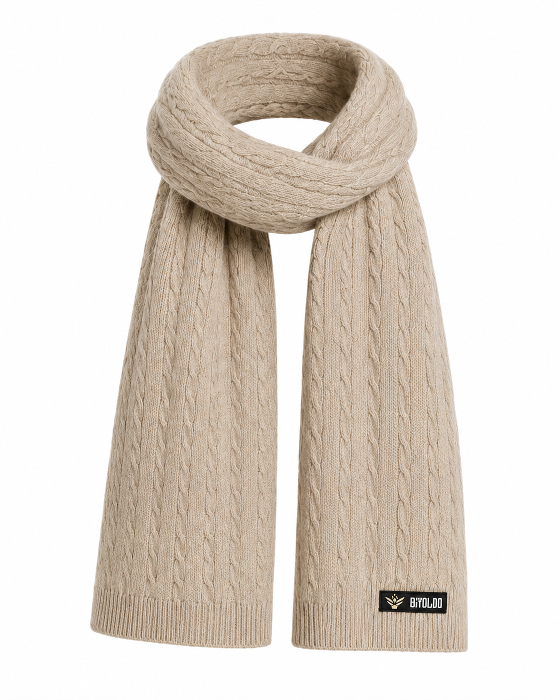AMOLDO Unisex Woolen Beanie Cap & Muffler Winter Set