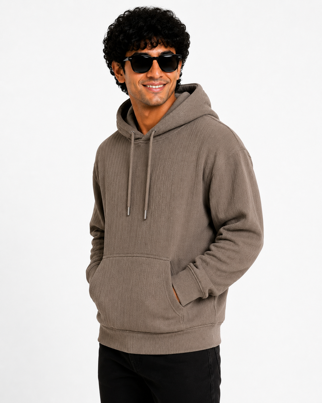 Men's Full Sleeve Hoodie with Kangaroo Pocket