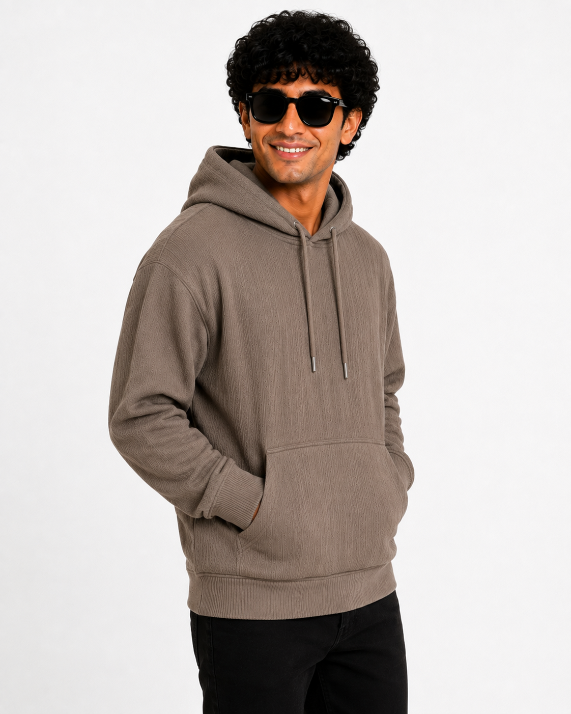 Men's Full Sleeve Hoodie with Kangaroo Pocket