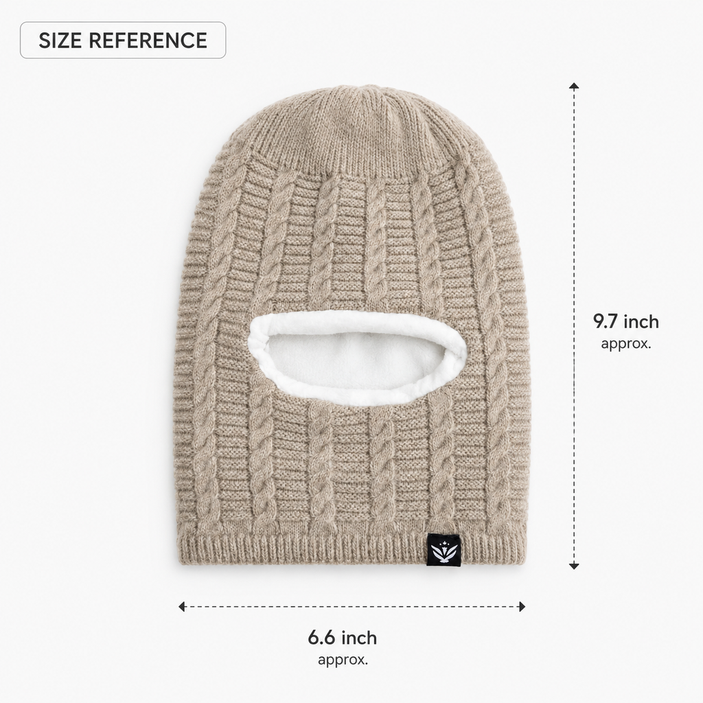 AMOLDO Kids Warm Knitted Woolen Monkey Cap 3–8 Years