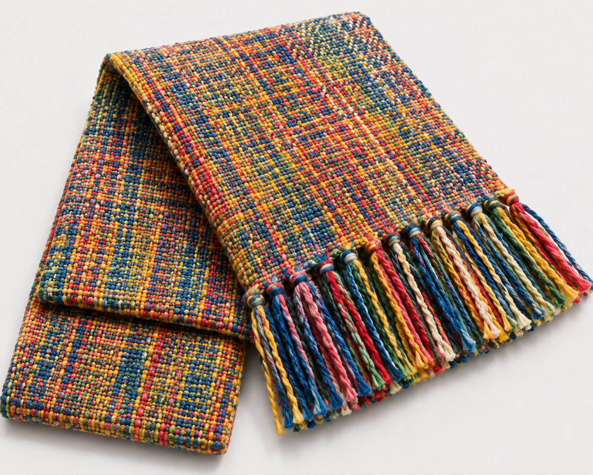 Unisex Woolen Muffler | Soft Winter Scarf | Mix