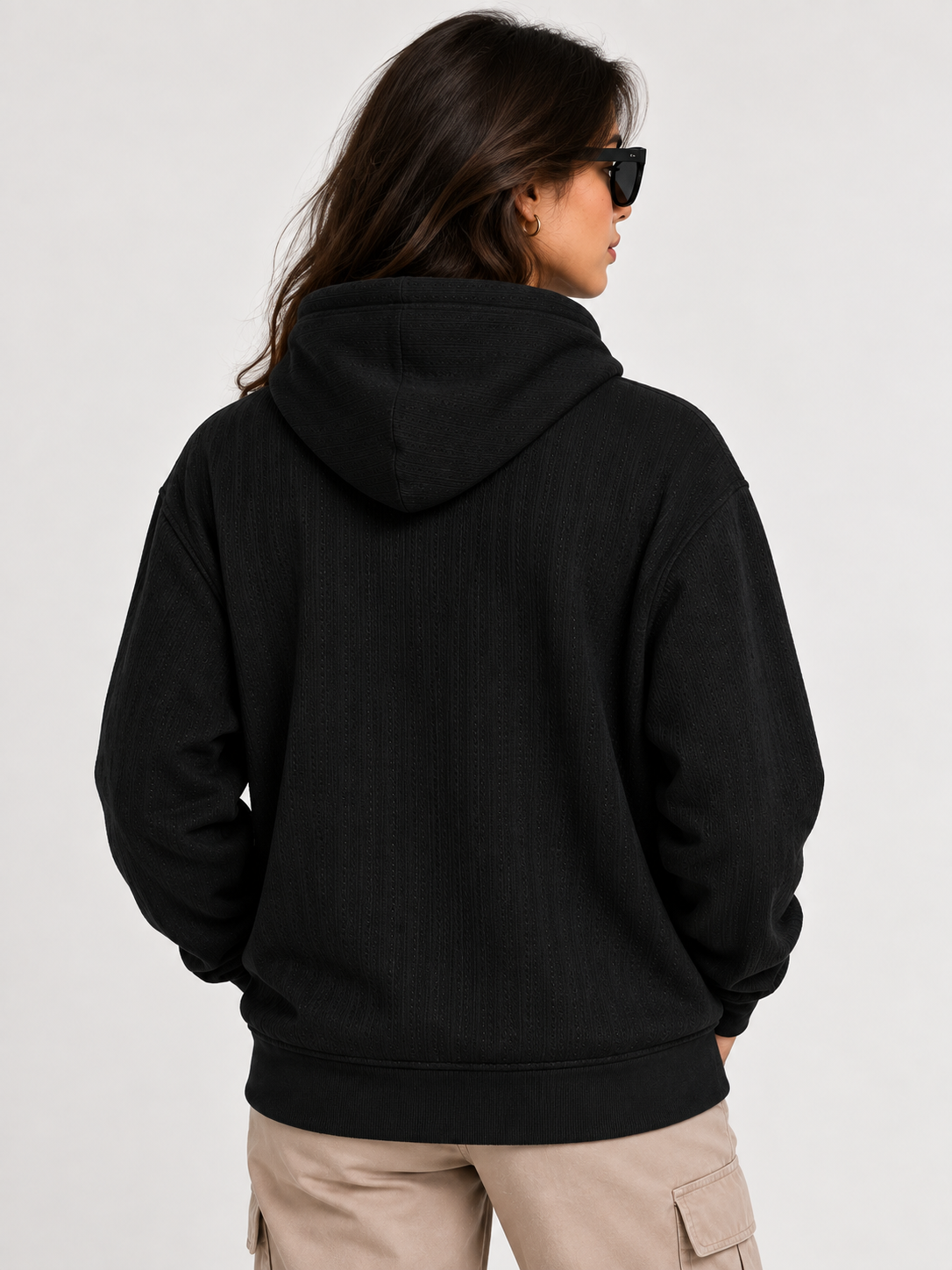 AMOLDO Women's Pullover Hoodie | Kangaroo Pocket | Full Sleeve Winter Hooded Sweatshirt