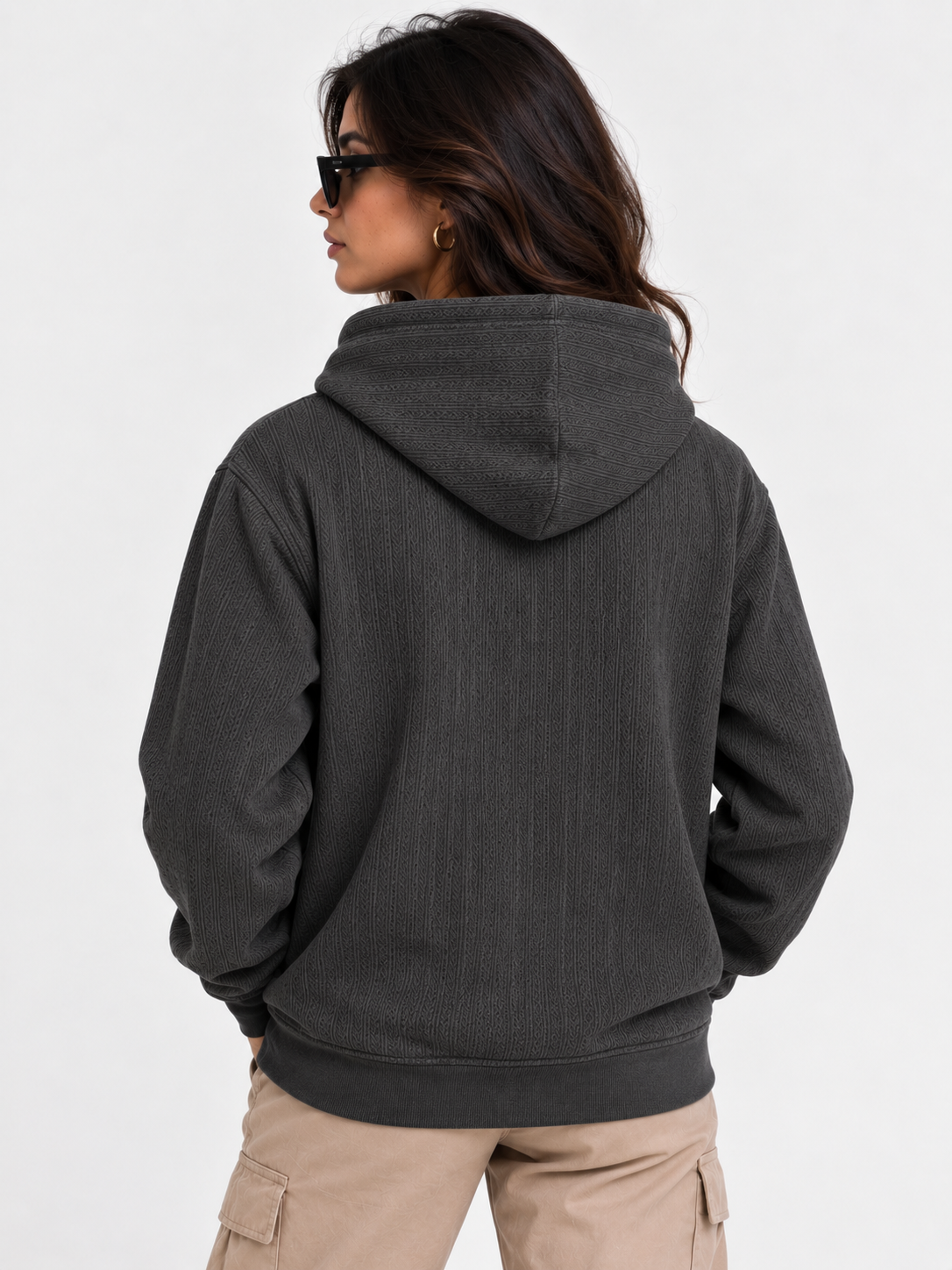 AMOLDO Women's Pullover Hoodie | Kangaroo Pocket | Full Sleeve Winter Hooded Sweatshirt