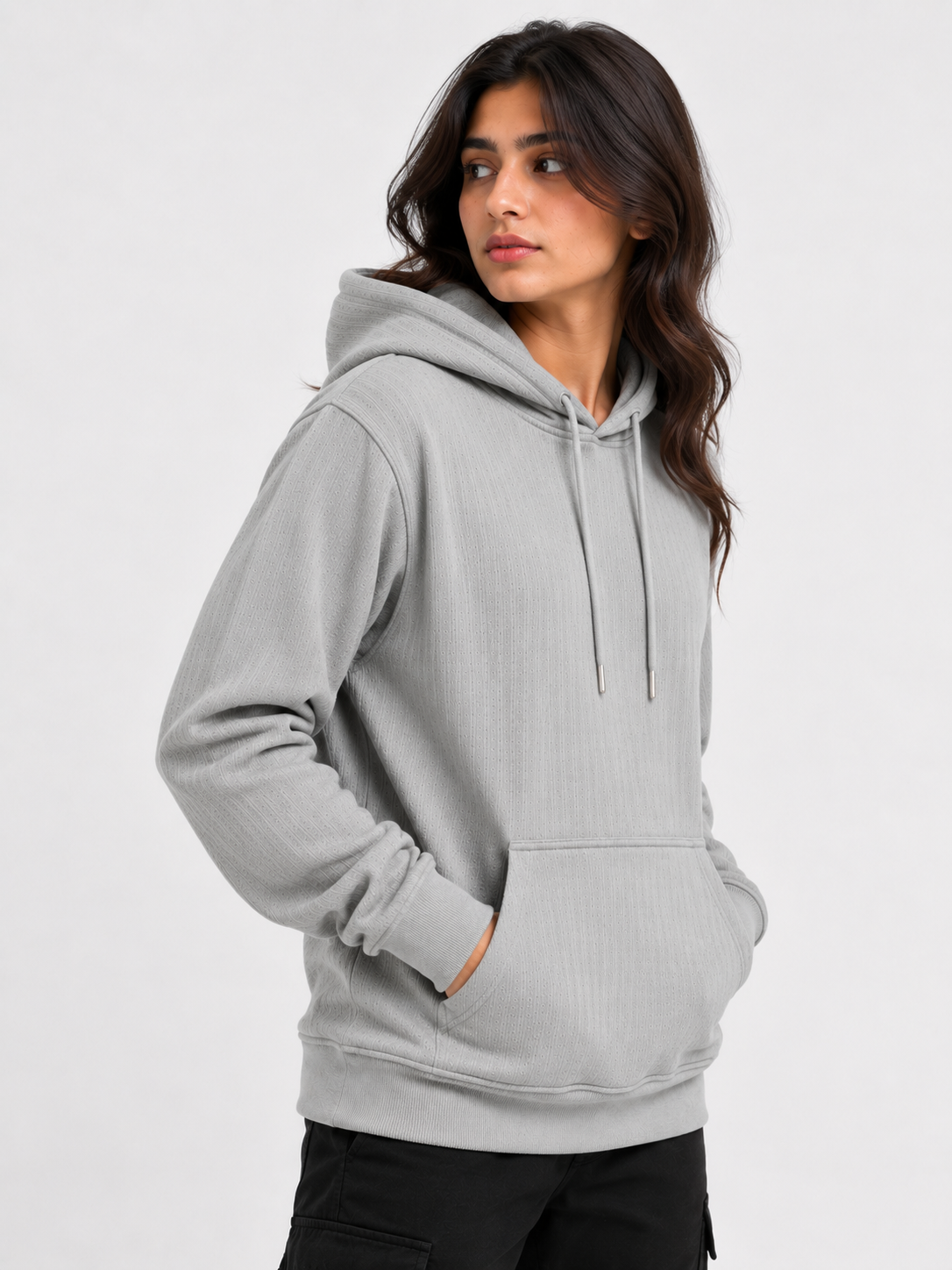 AMOLDO Women's Pullover Hoodie | Kangaroo Pocket | Full Sleeve Winter Hooded Sweatshirt