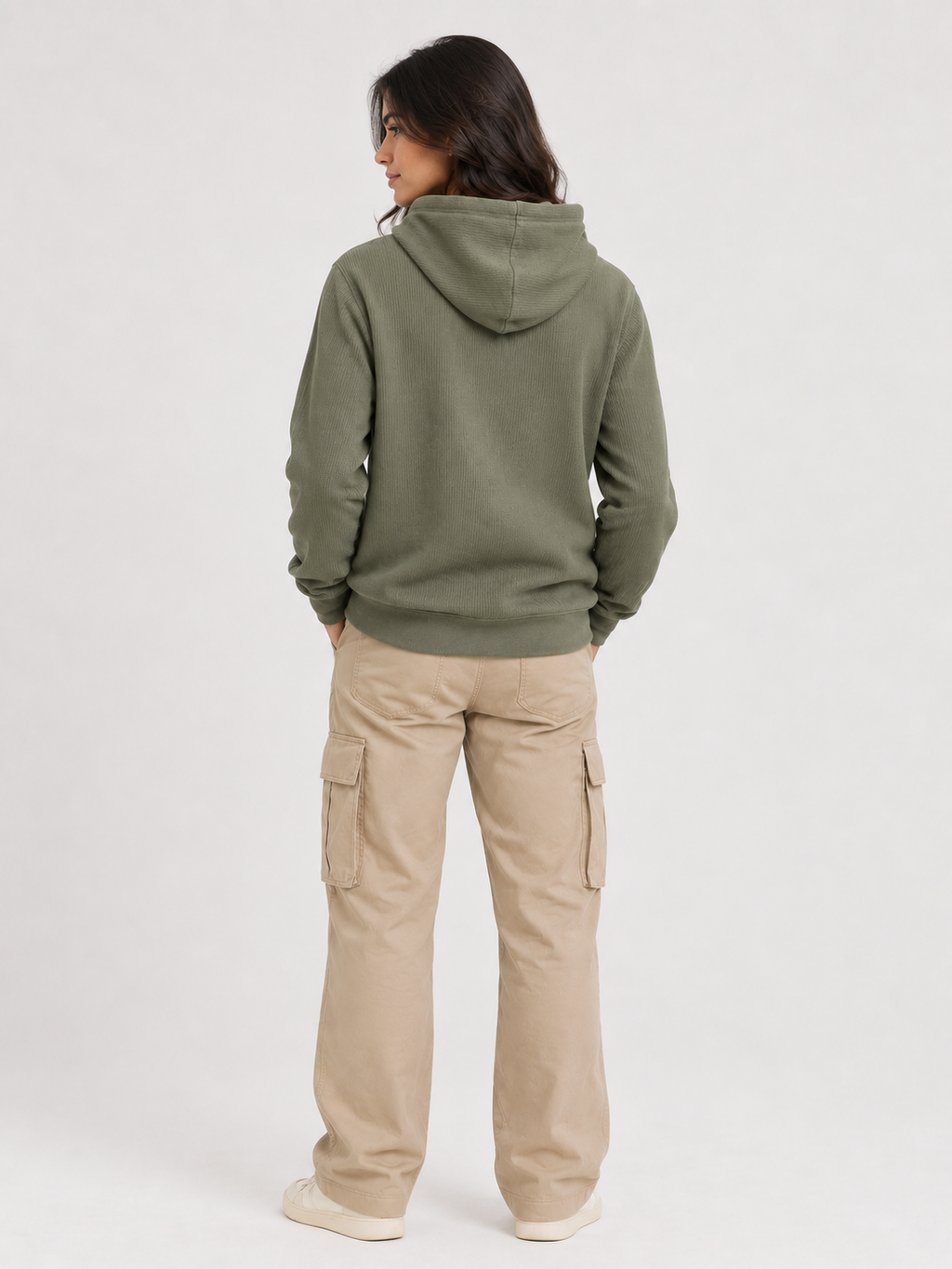AMOLDO Women's Pullover Hoodie | Kangaroo Pocket | Full Sleeve Winter Hooded Sweatshirt