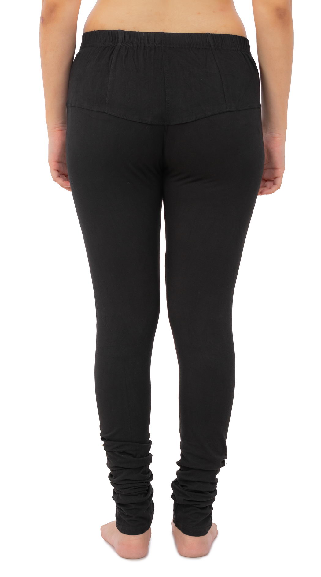 Women's Plain Leggings - Black | AMOLDO