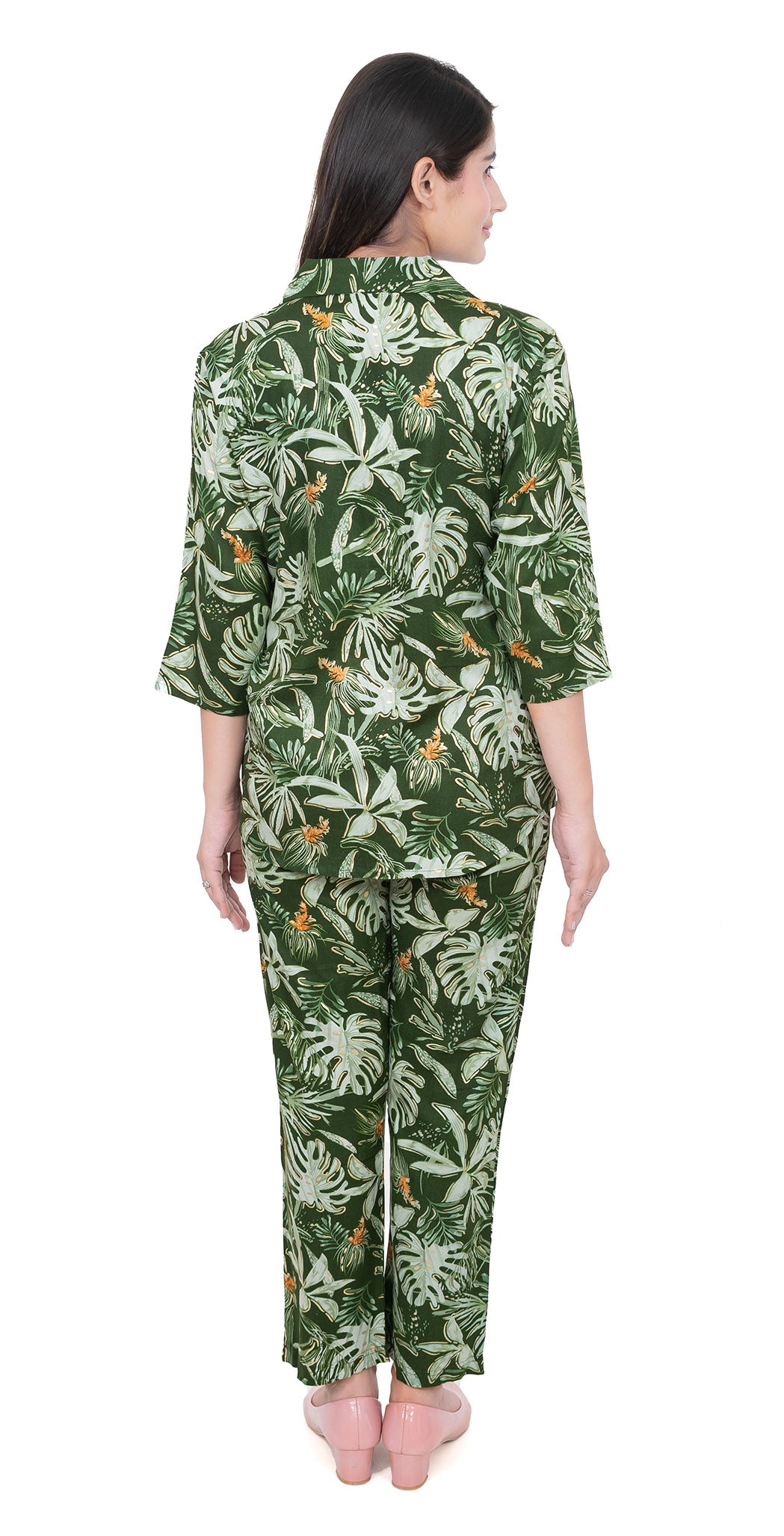 Wild Flora Co-Ord Set - Green