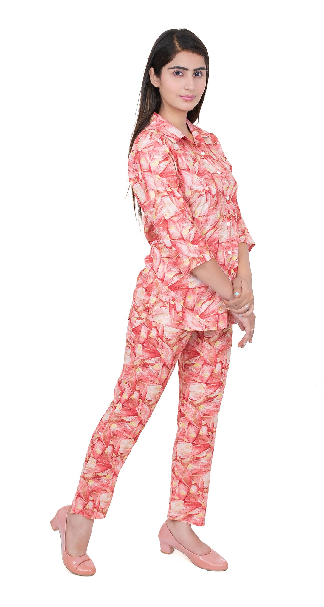 Glass Forest Co-Ord Set - Pink