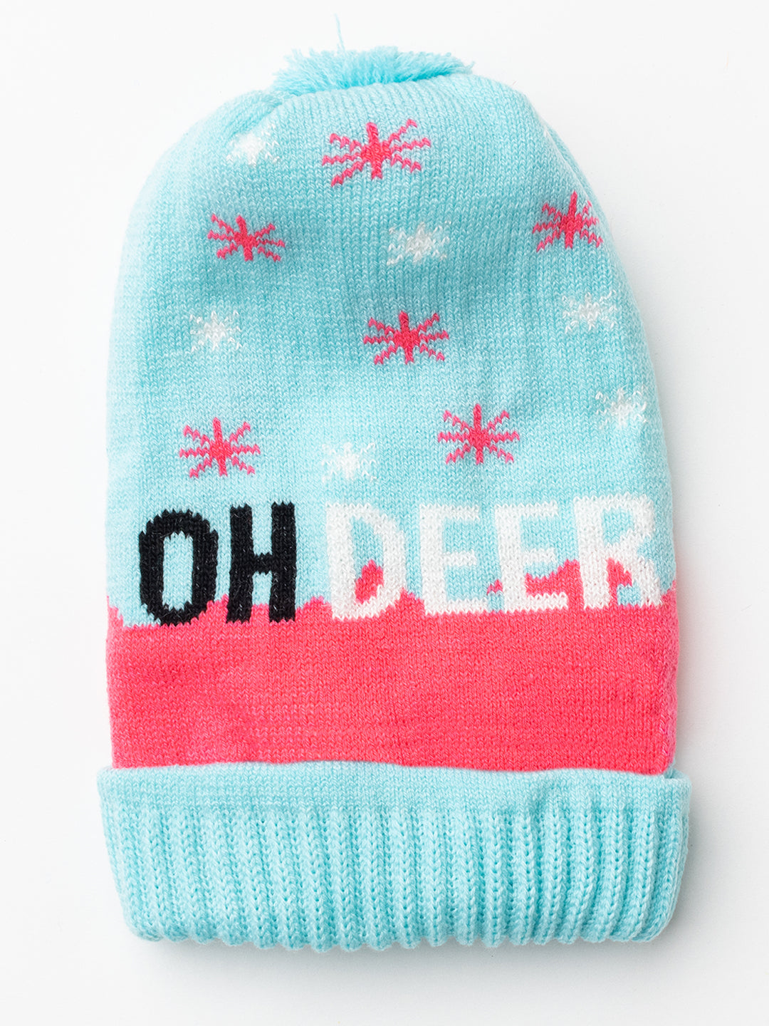 Woolen Kid's Beanie cap- Sky |Amoldo