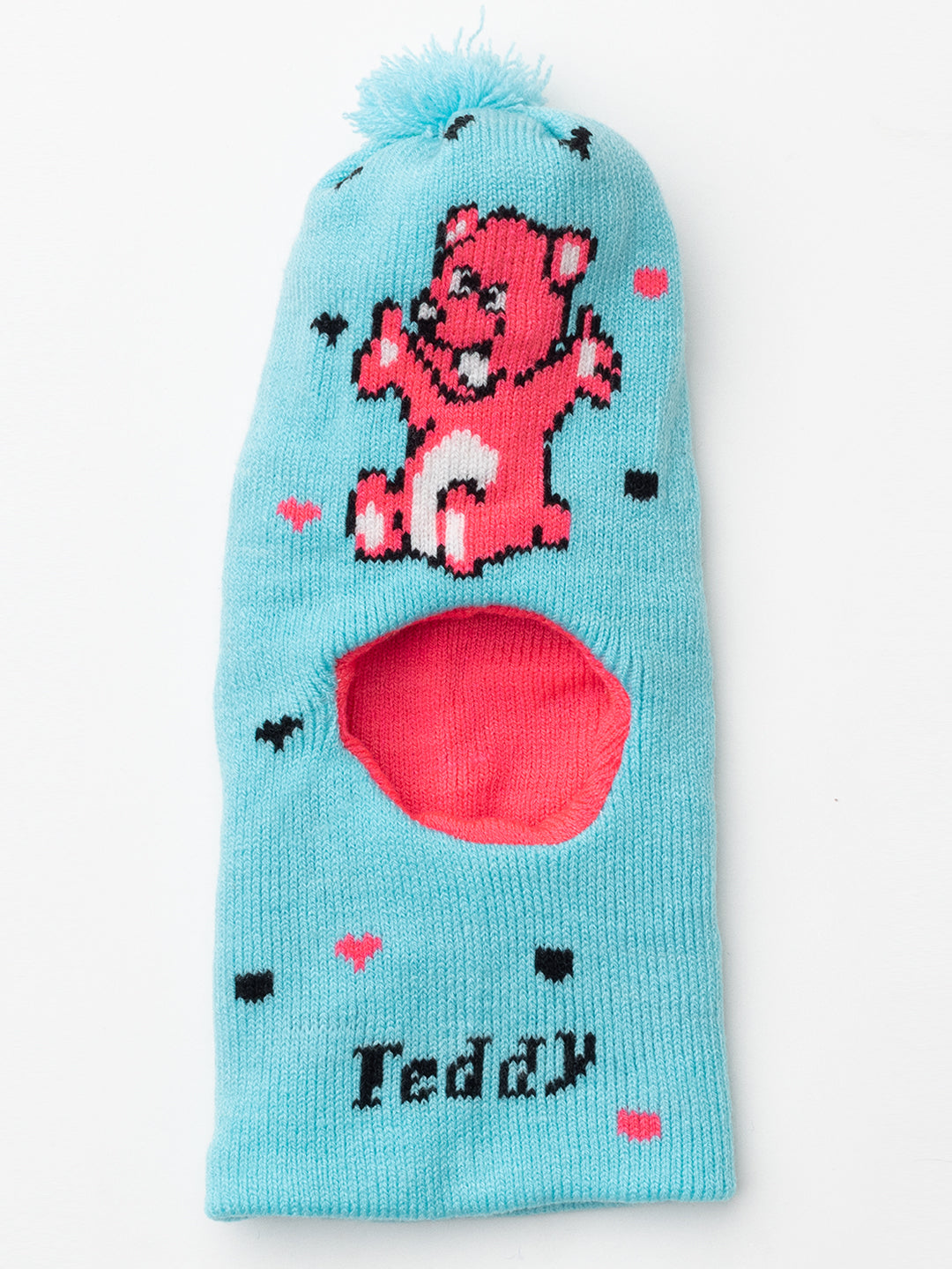 Woolen Kid's Monkey cap- Sky |Amoldo