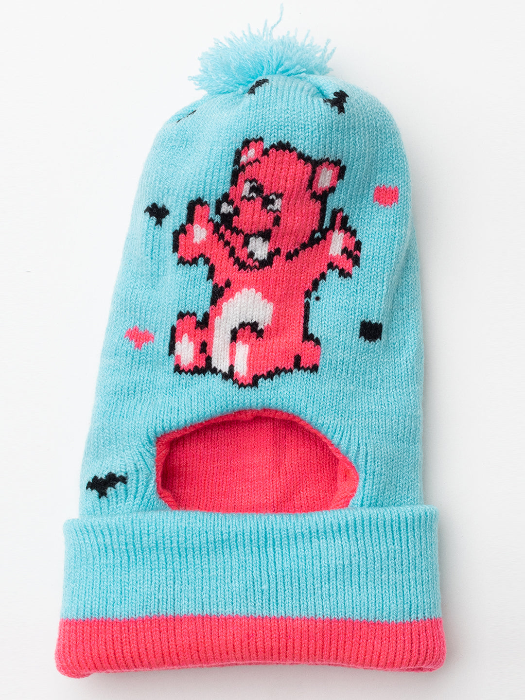 Woolen Kid's Monkey cap- Sky |Amoldo