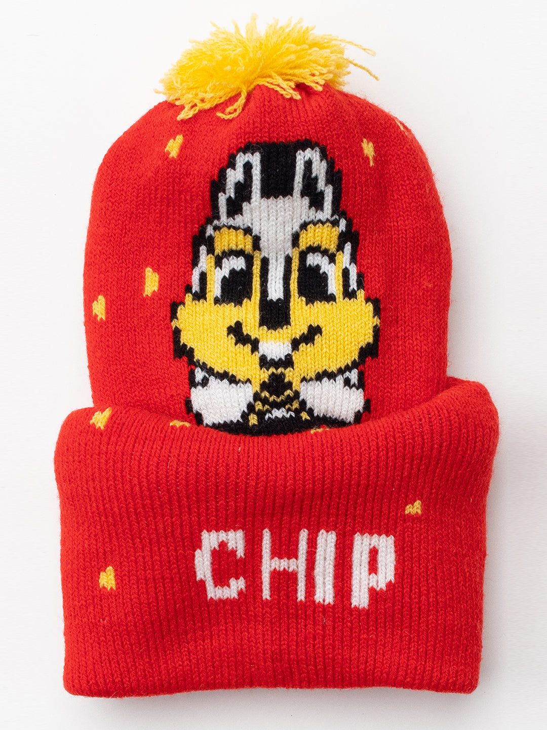 Woolen Kid's Monkey cap- Red |Amoldo