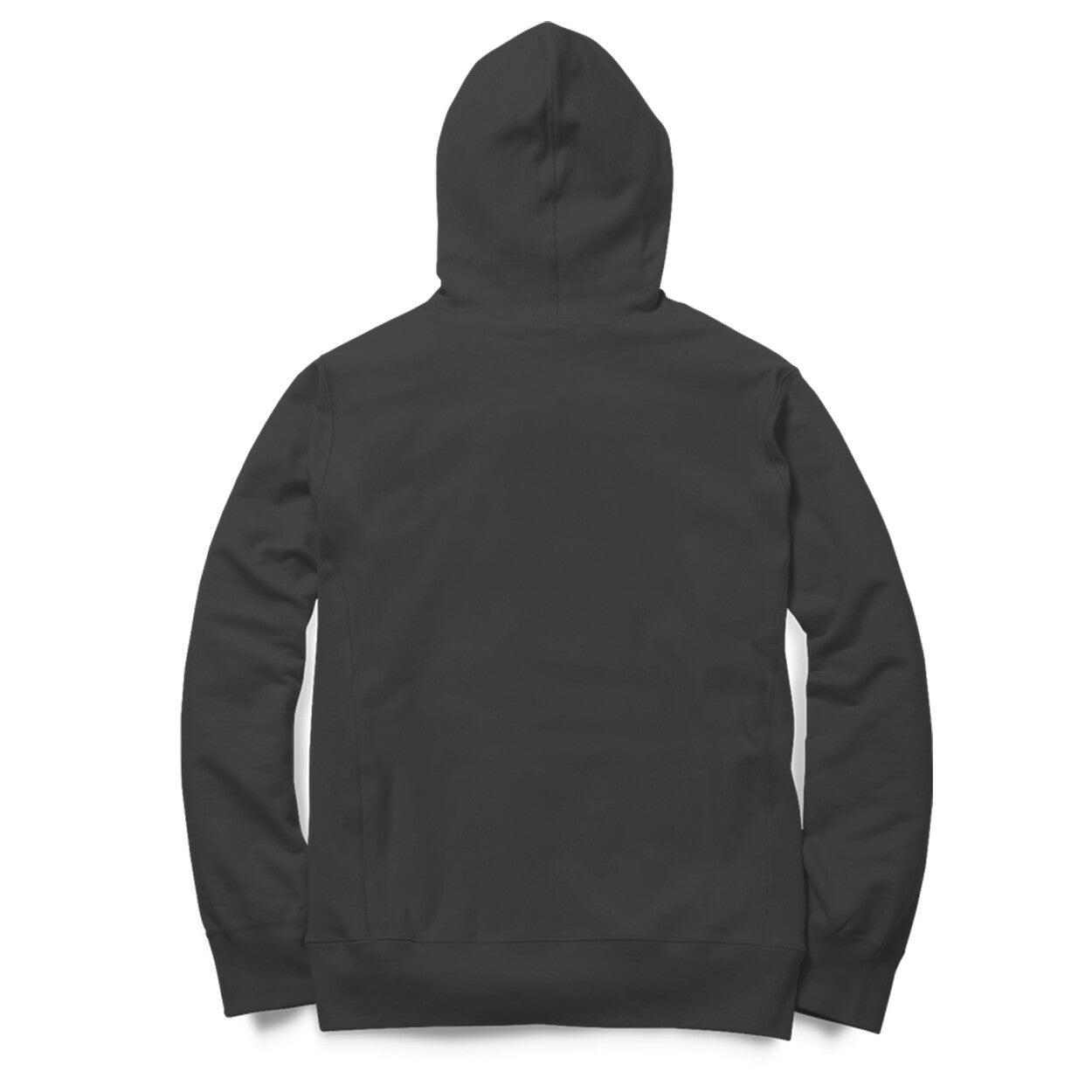 Unisex Solid Hoodie - Black