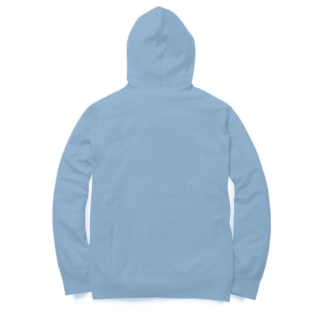 Unisex Solid Hoodie - Baby Blue